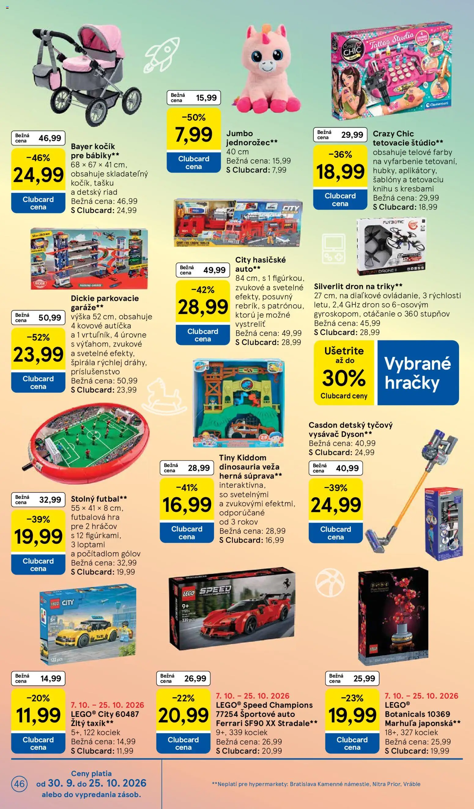 Náhľad Tesco letáku platného od 07.10.2026