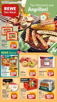 Vorschau von dem Prospekt des Geschäftes Rewe, gültig ab dem 21.06.2026