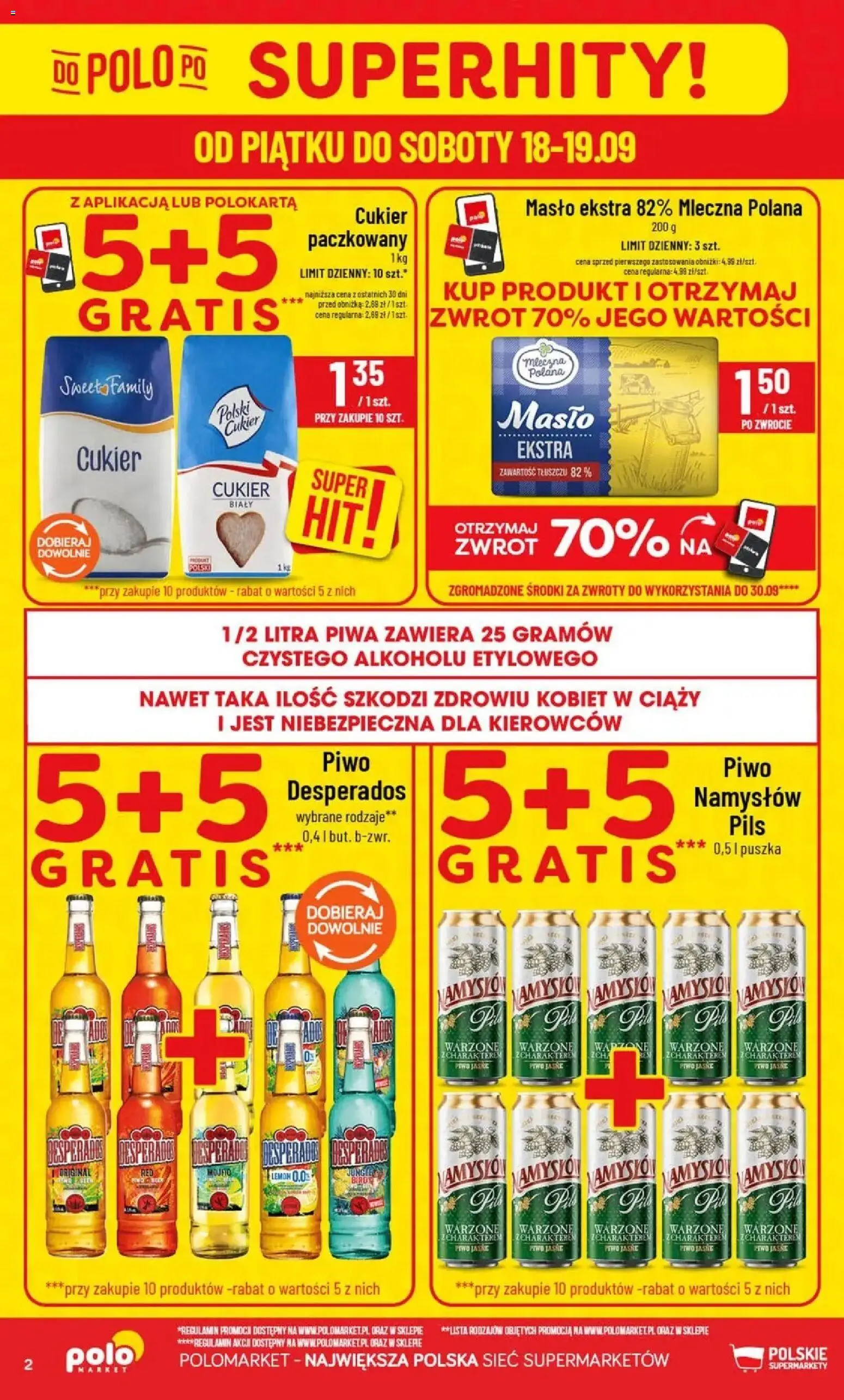 Pogląd gazetki "POLOmarket aktualna gazetka" ze sklepu POLOmarket ważnej od 16.09.2026