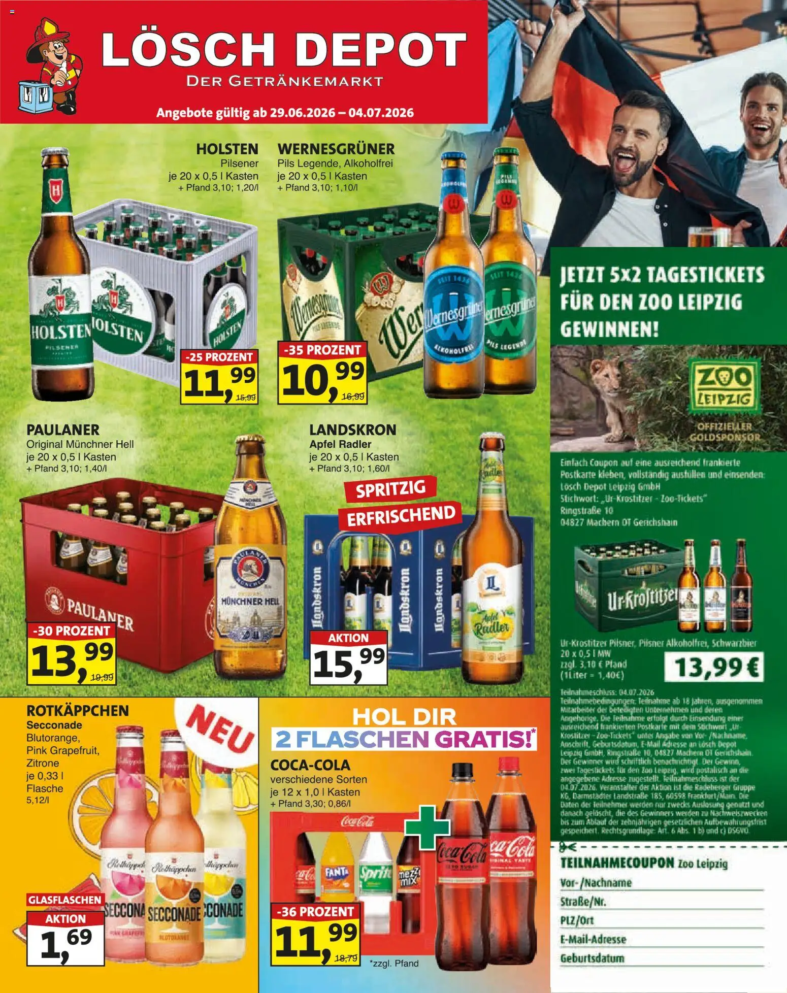 Vorschau von dem Prospekt des Geschäftes Lösch Depot, gültig ab dem 29.06.2026