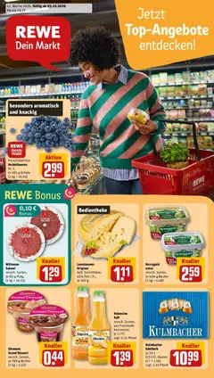 Vorschau von dem Prospekt des Geschäftes Rewe, gültig ab dem 05.10.2026
