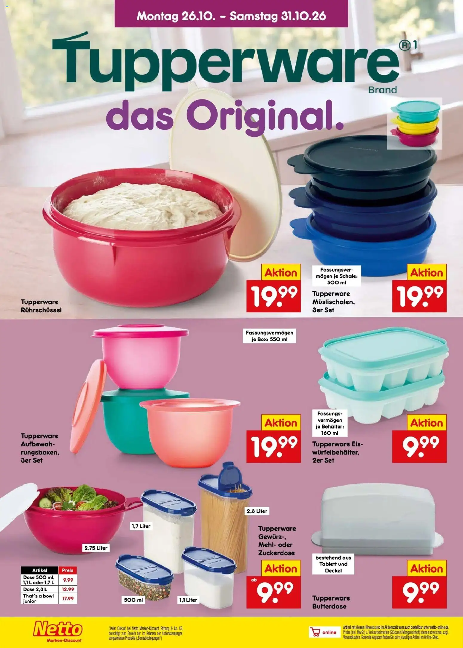 Vorschau von dem Prospekt des Geschäftes Netto Marken-Discount, gültig ab dem 26.10.2026