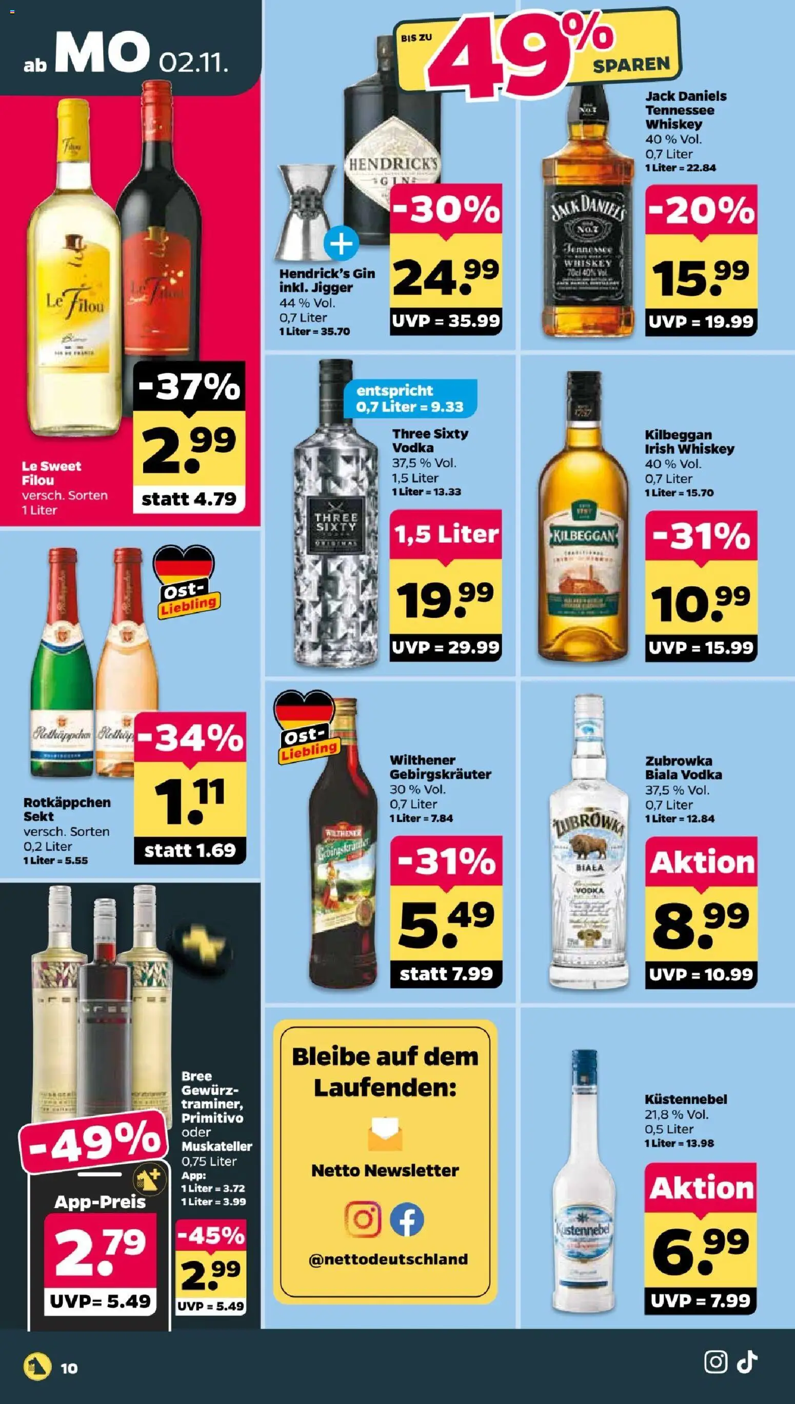 Vorschau von dem Prospekt des Geschäftes Netto, gültig ab dem 02.11.2026