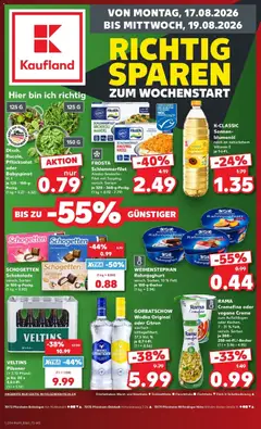 Vorschau von dem Prospekt des Geschäftes Kaufland, gültig ab dem 17.08.2026