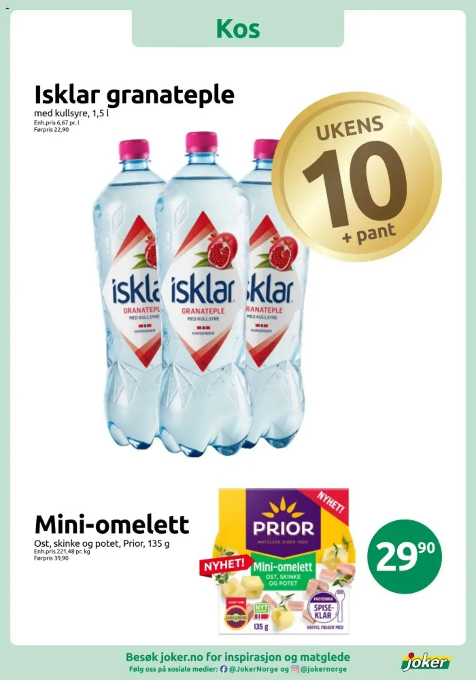 Forhåndsvis Joker kundeavis fra butikk Joker gyldig fra 14/09/2026