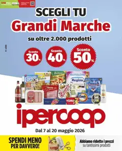 Anteprima dell'opuscolo Ipercoop volantino Milano dal negozio Ipercoop valido da 07/05/2026