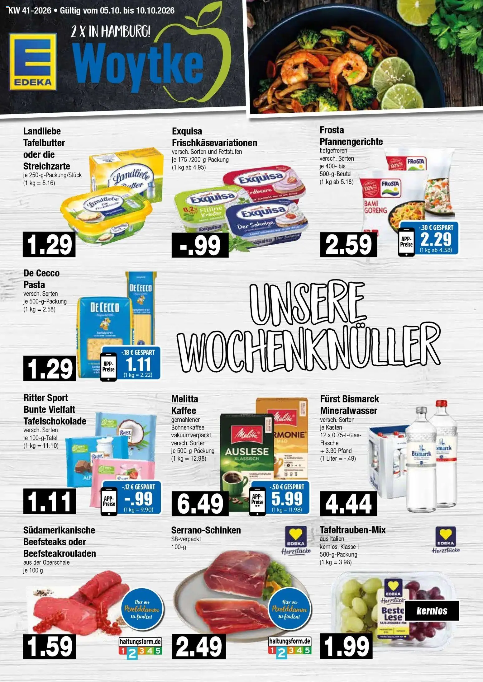 Vorschau von dem Prospekt des Geschäftes Edeka, gültig ab dem 05.10.2026