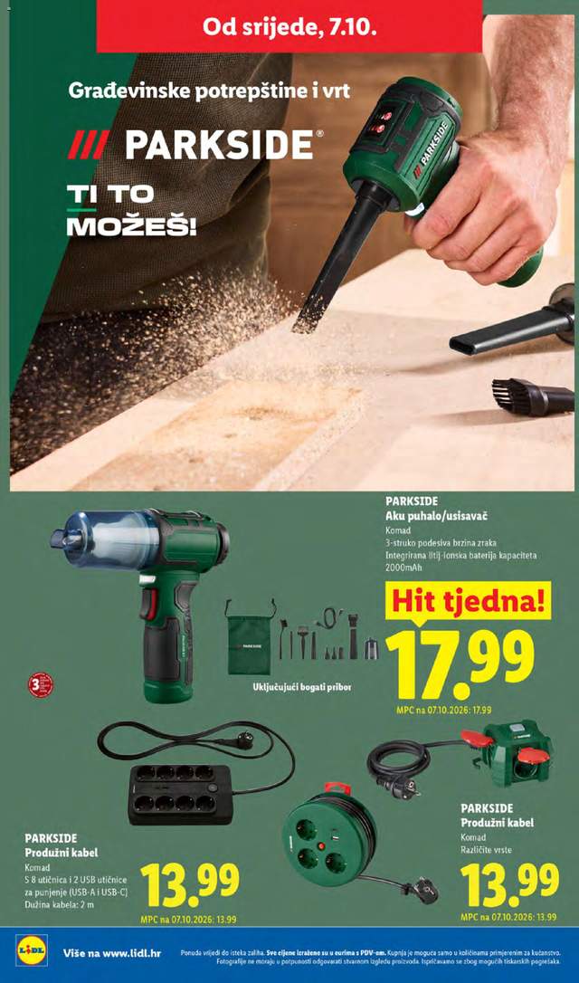Novi Lidl katalog od 05.10.