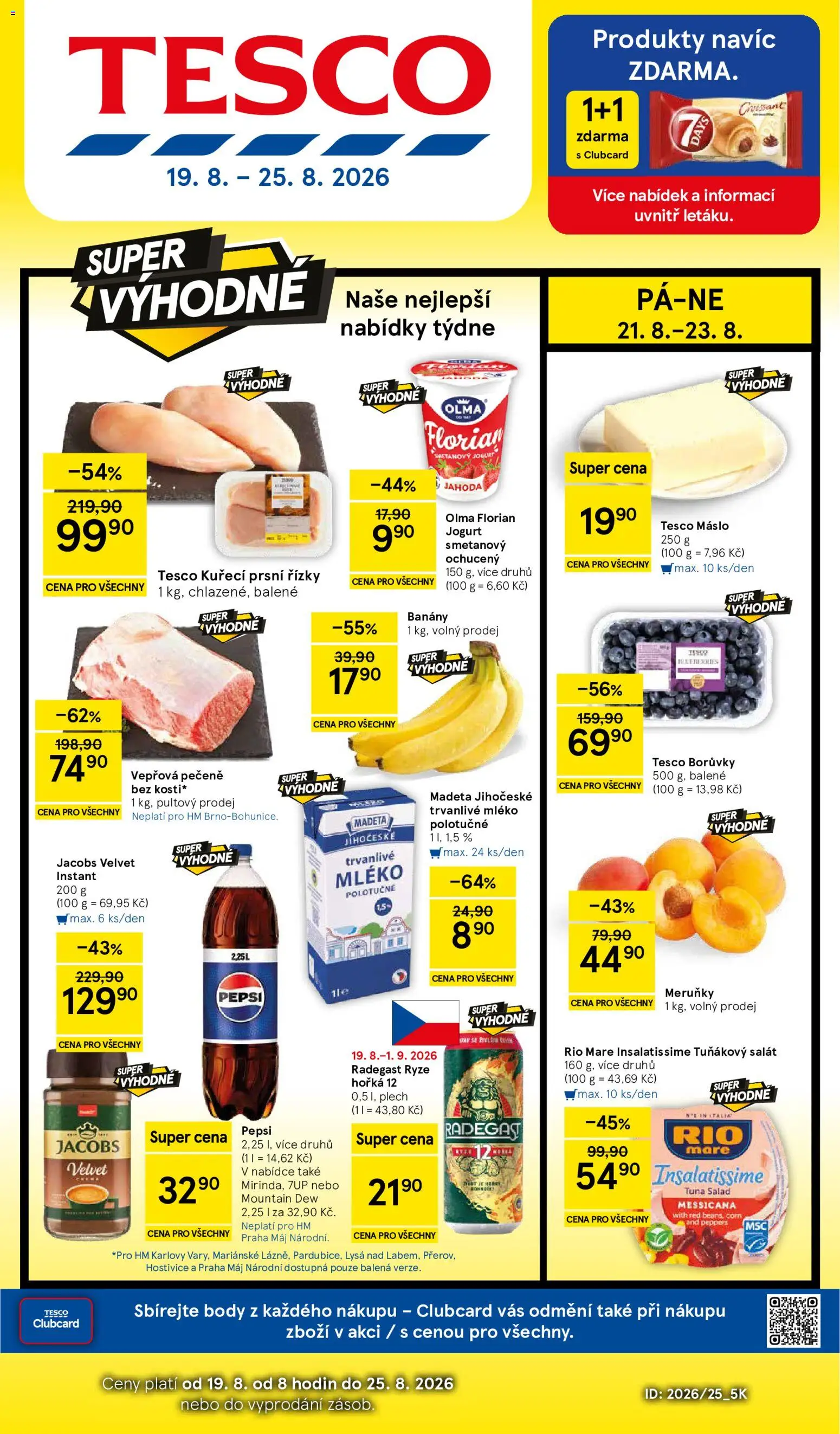Náhled nabídky: Tesco Tesco leták - Hypermarket platný od 19.08.2026