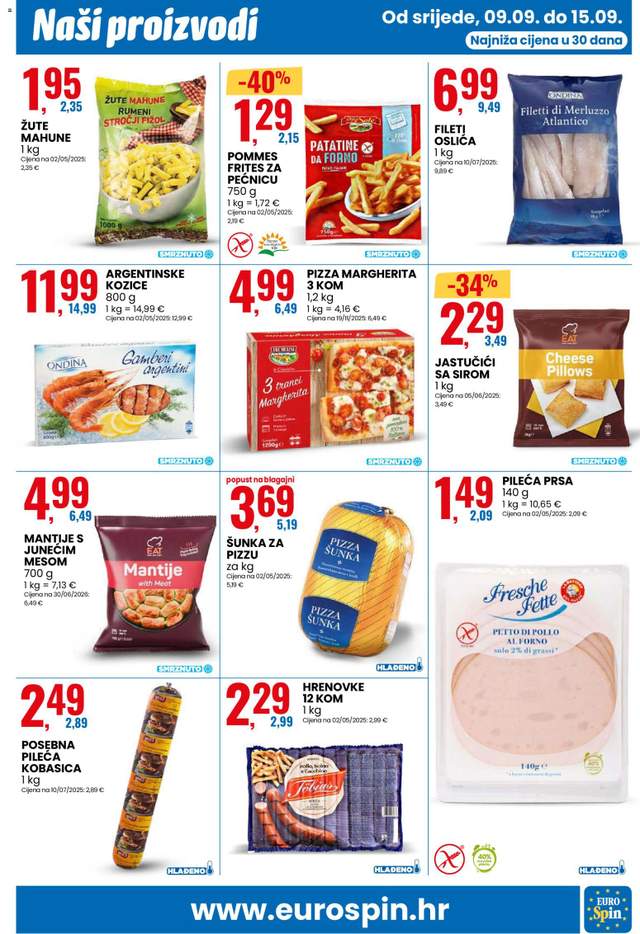 Novi Eurospin katalog od 09.09.
