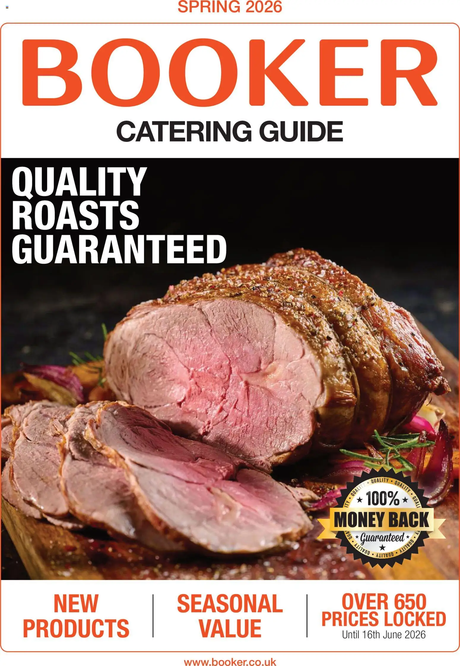 Preview of Booker Wholesale Booker Wholesale - spring catering news 2026 valid from 22/05/2026
