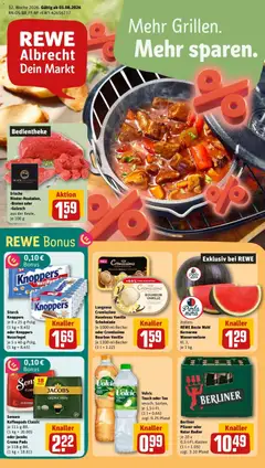Vorschau von dem Prospekt des Geschäftes Rewe, gültig ab dem 03.08.2026