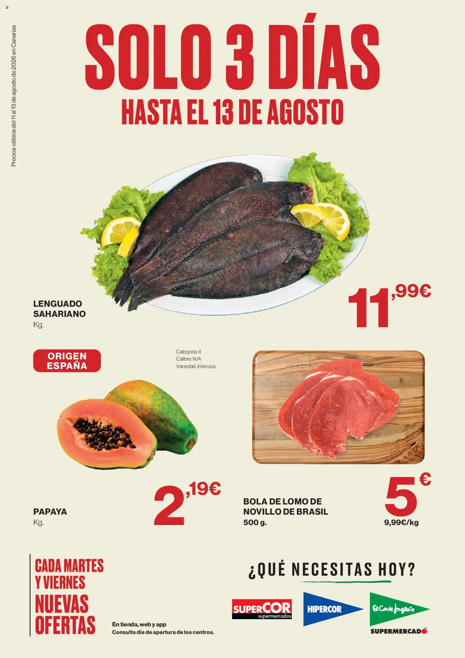Vista previa del folleto de la tienda Supercor válido desde el 11/08/2026 