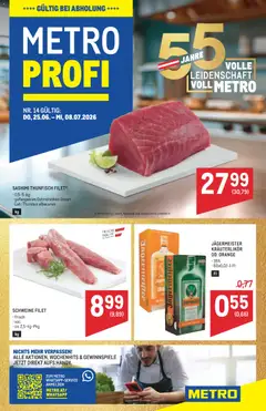 Vorschau der Angebote: Metro Metro angebote Profi gültig ab 25.06.2026