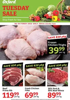 Preview of Oxford Freshmarket flyer valid from 06/10/2026