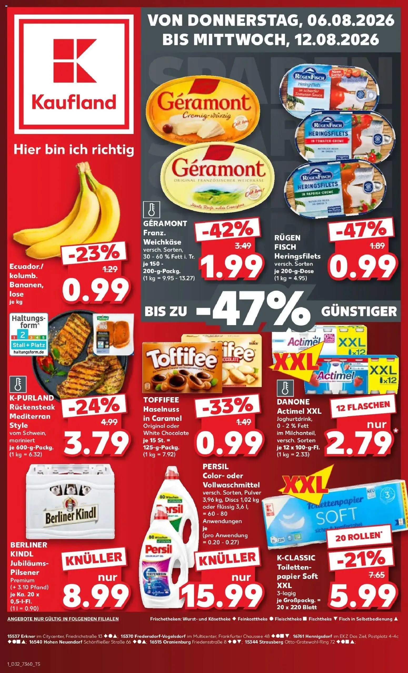 Vorschau von dem Prospekt des Geschäftes Kaufland, gültig ab dem 06.08.2026
