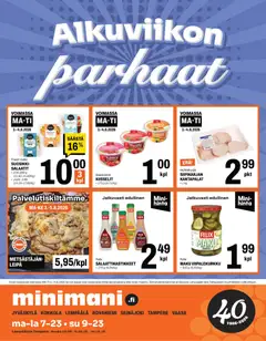 Kaupan Minimani Minimani tarjoukset esikatselu, voimassa 03/08/2026