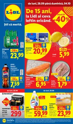 Previzualizarea de cataloage: Lidl Lidl Catalog valabil de la 28.09.2026