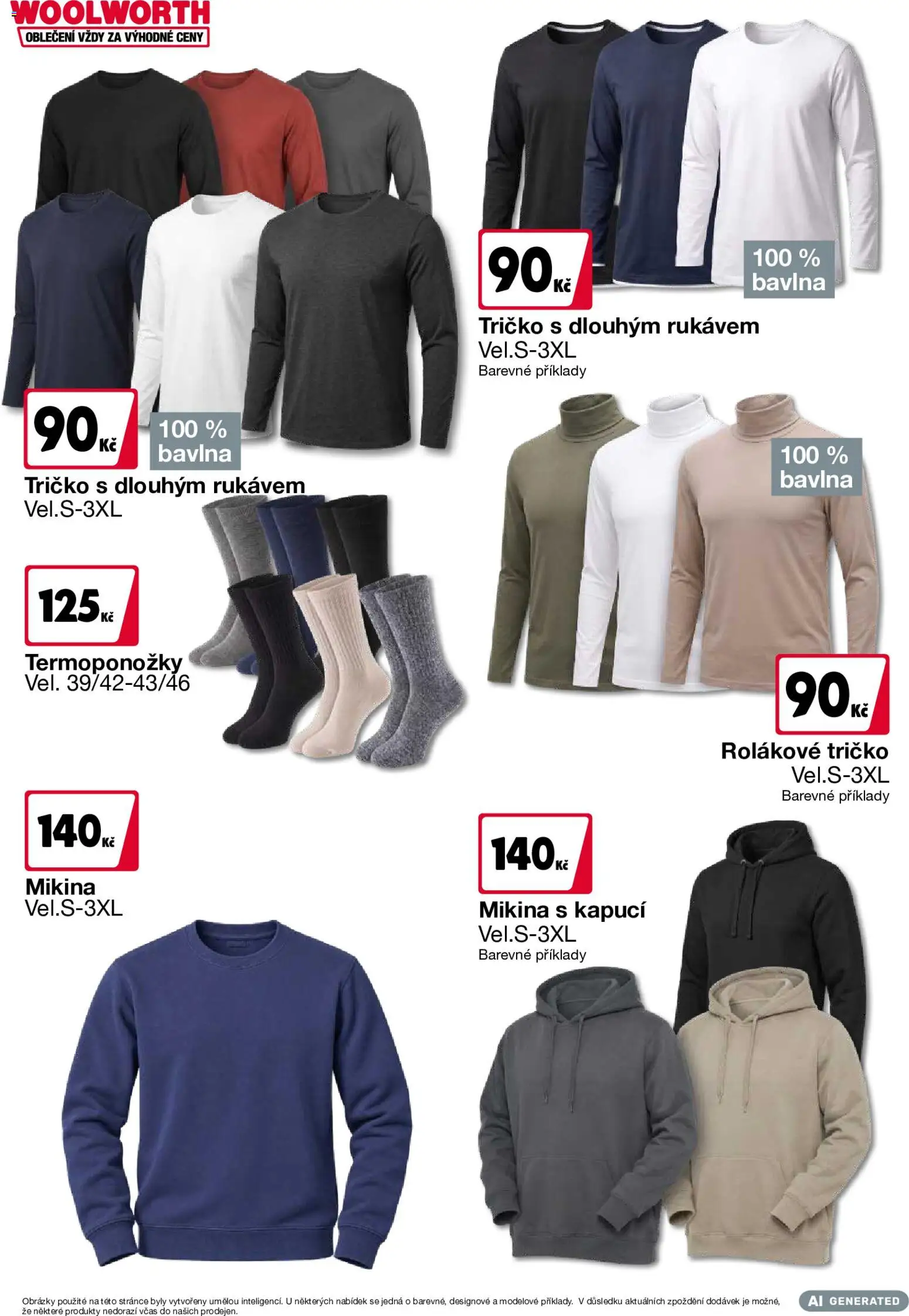 Náhľad Woolworth letáku platného od 02.10.2026 - Mikina, Tričko