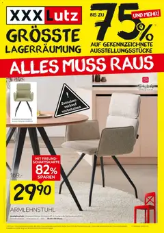 Vorschau von dem Prospekt des Geschäftes XXXLutz, gültig ab dem 15.08.2026