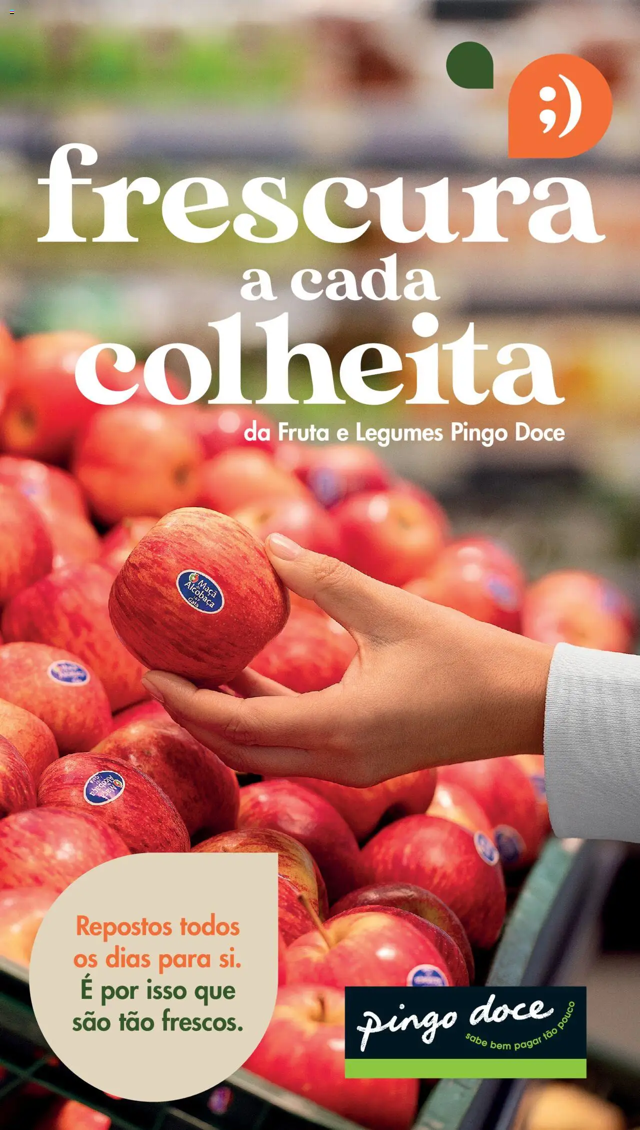Pré-visualização do folheto da loja Pingo Doce válida a partir de 20/05/2025 - Maça, Legumes