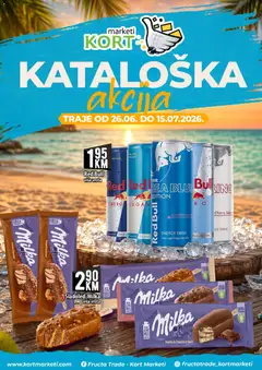 Pregled letka Kort Marketi Katalog trgovine Kort Marketi vrijedi od 26.06.2026