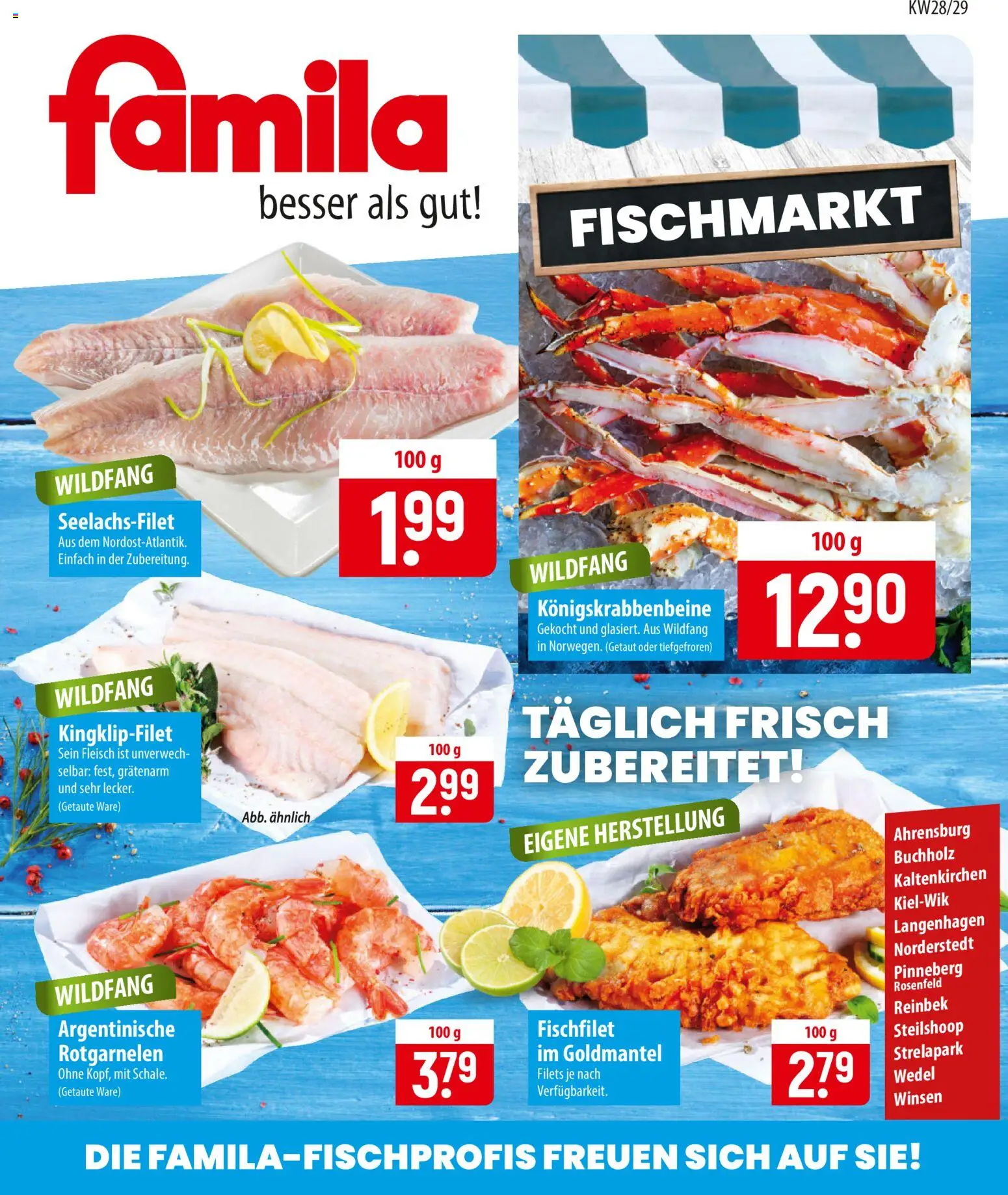 Vorschau von dem Prospekt des Geschäftes Famila, gültig ab dem 06.07.2026