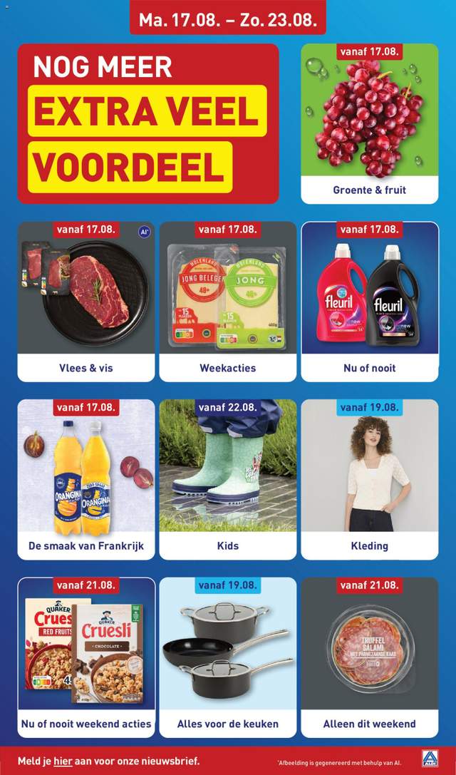 Nieuwe Aldi folder vanaf 17-08