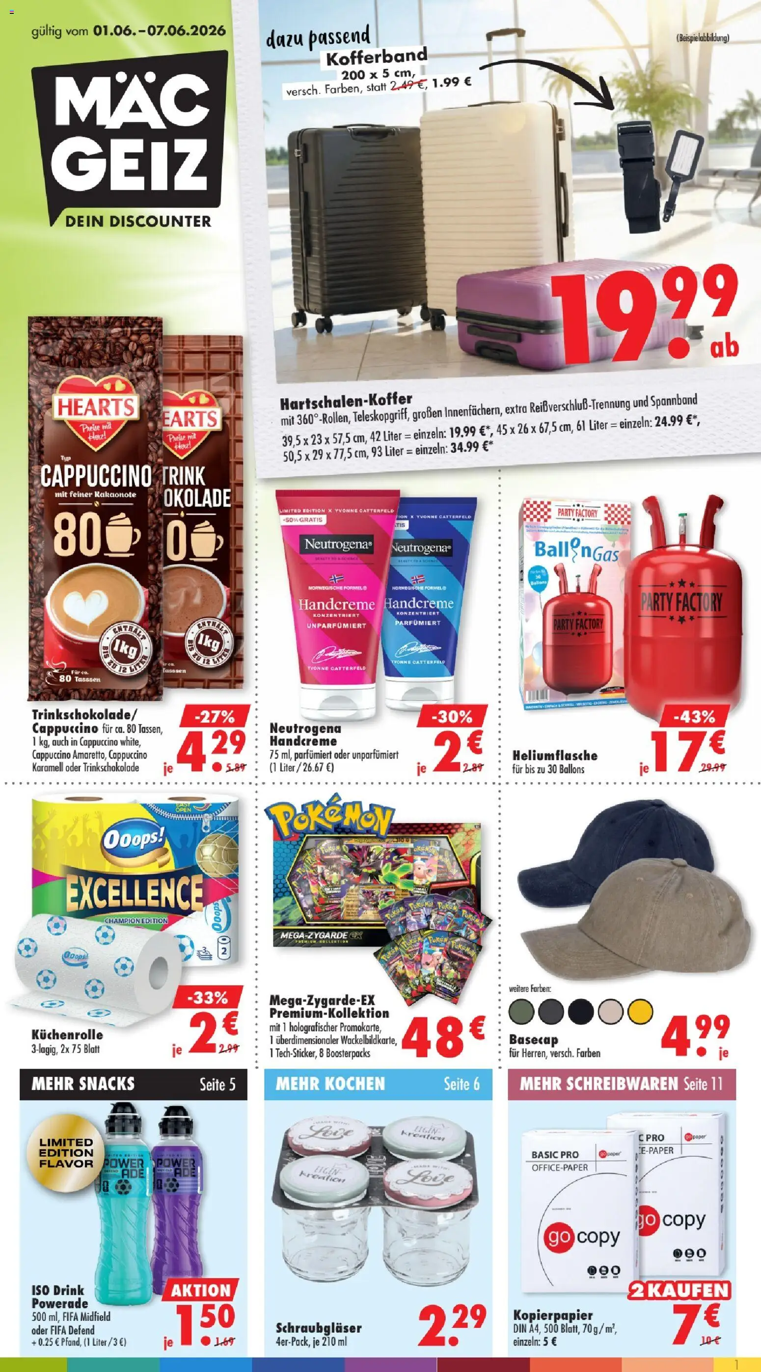Vorschau von dem Prospekt des Geschäftes Mäc Geiz, gültig ab dem 01.06.2026