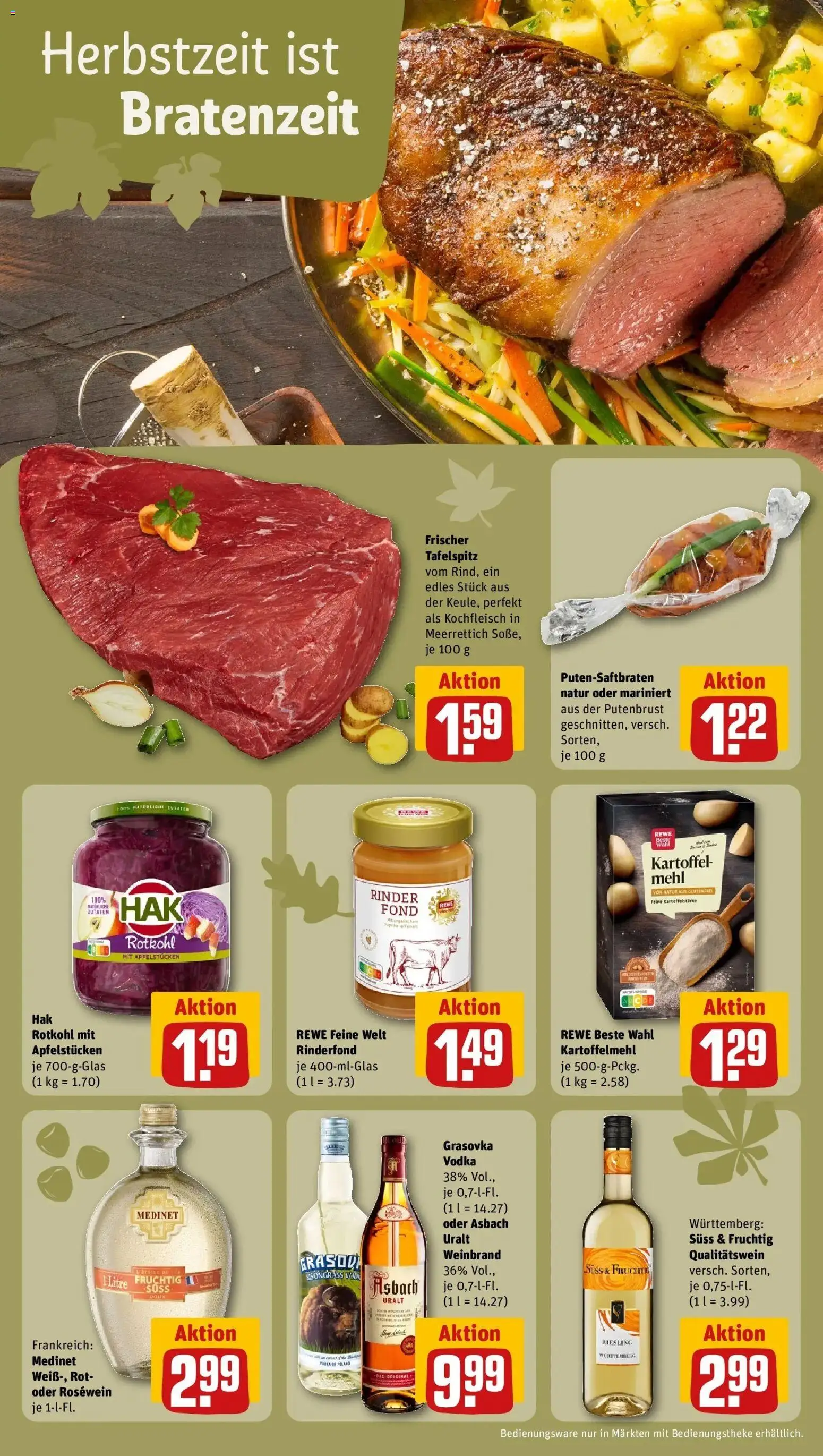 Vorschau von dem Prospekt des Geschäftes Rewe, gültig ab dem 12.10.2026