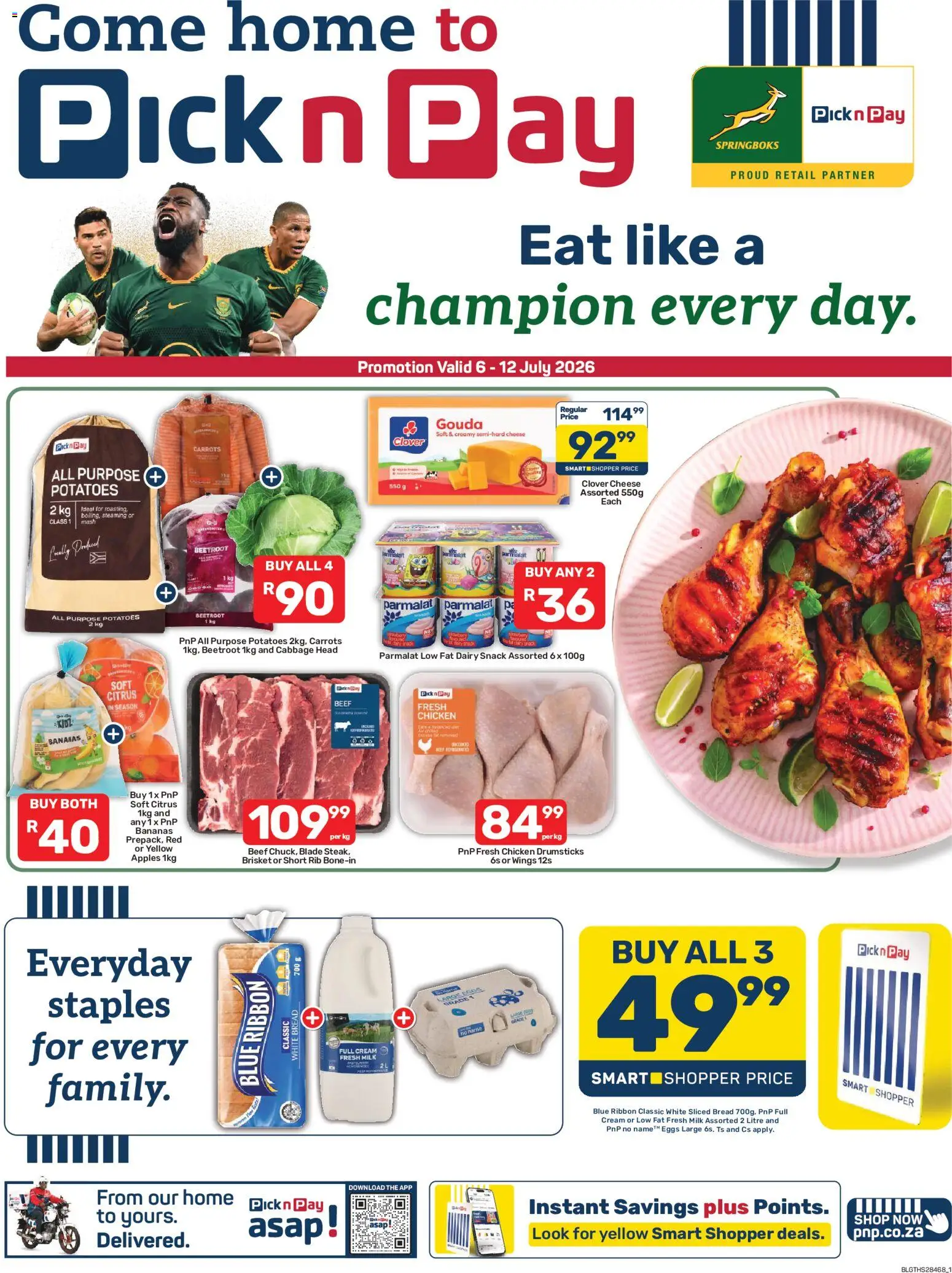 Preview of Pick n Pay flyer valid from 06/07/2026