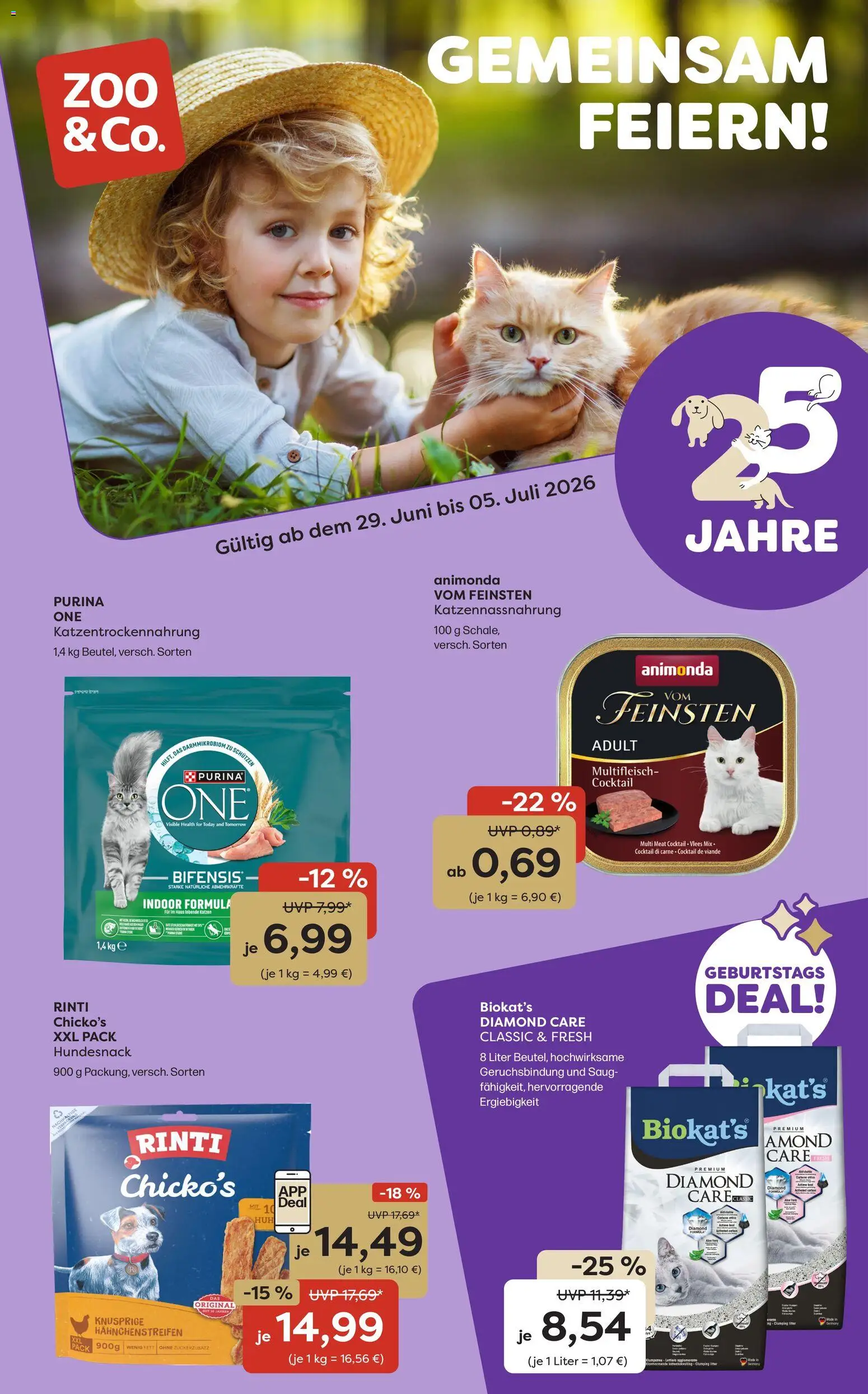 Vorschau von dem Prospekt des Geschäftes Zoo & co, gültig ab dem 29.06.2026