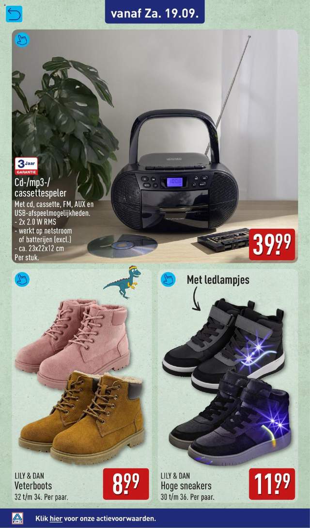 Nieuwe Aldi folder vanaf 14-09