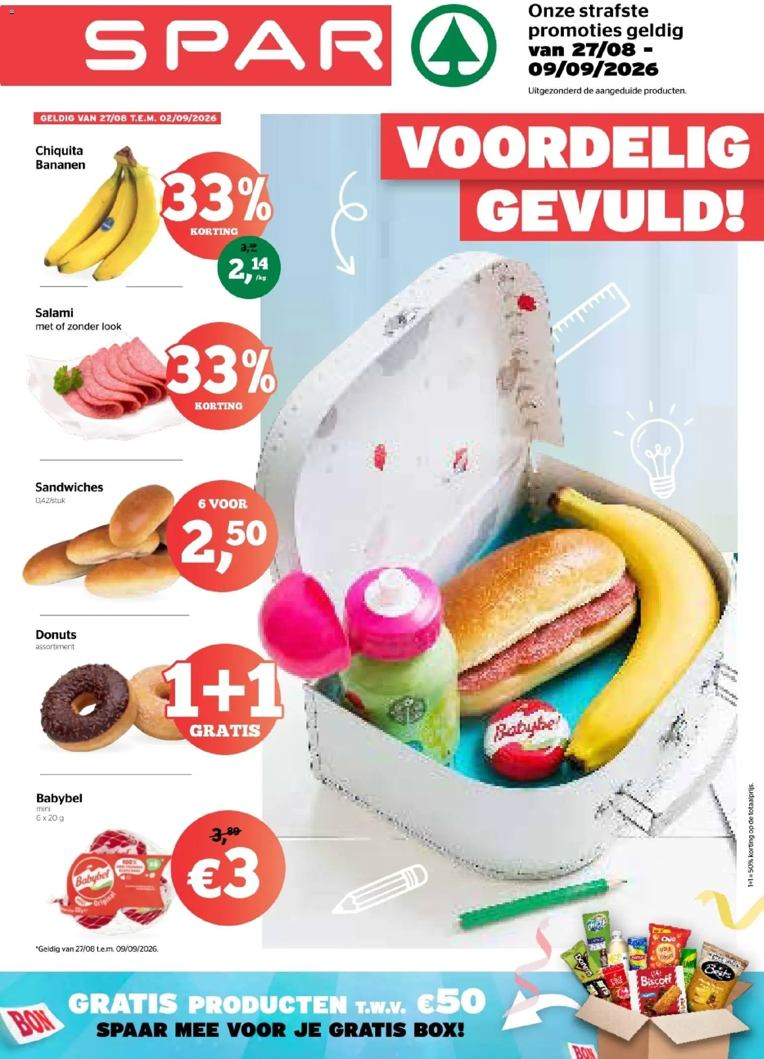 Voorbeeld van Spar Folder van winkel Spar geldig vanaf 27/08/2026