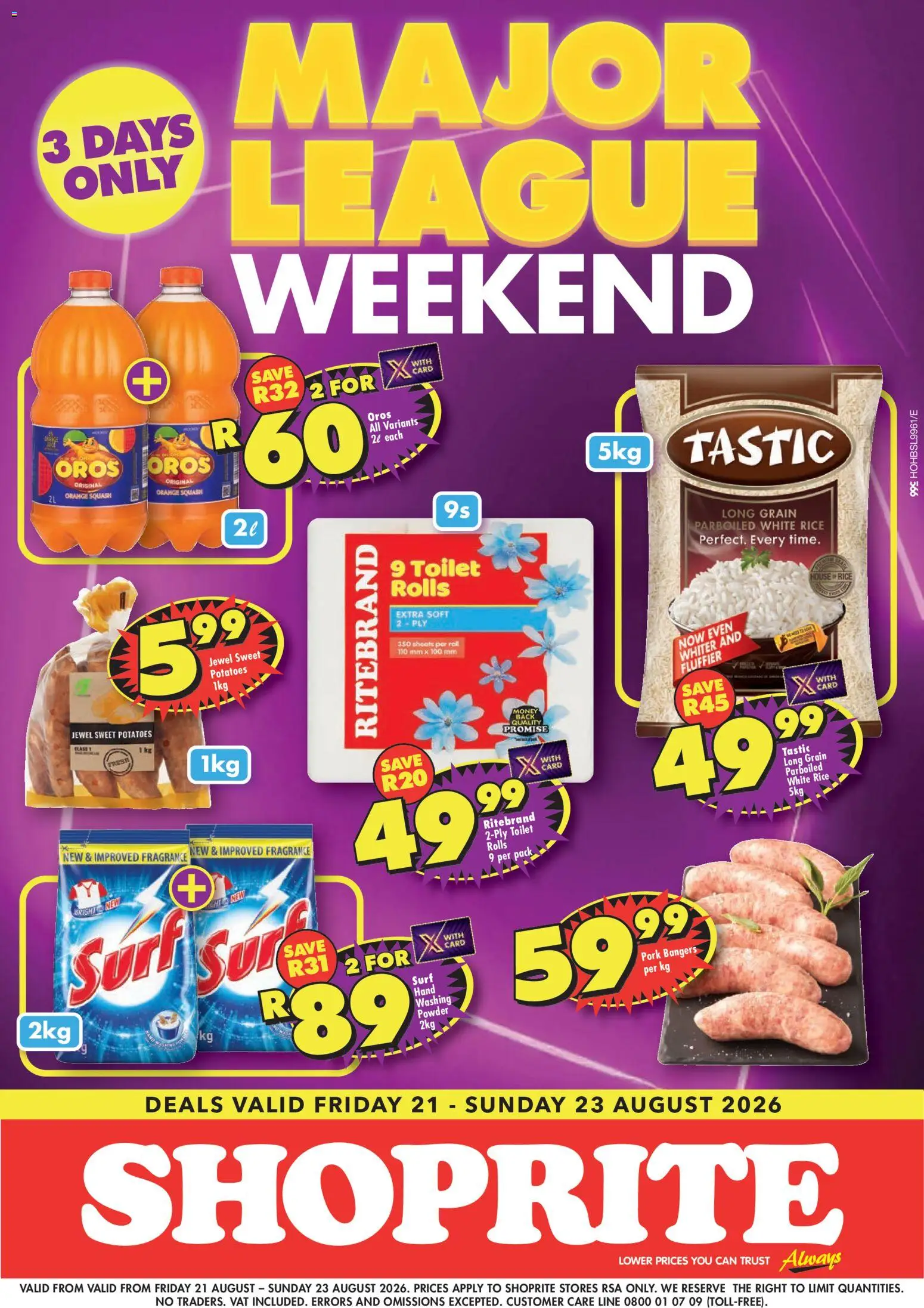 Preview of Shoprite flyer valid from 21/08/2026
