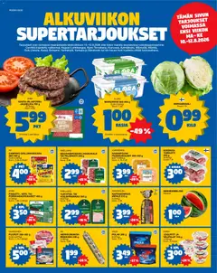 Kaupan Tokmanni Tokmanni ruokatarjoukset esikatselu, voimassa 10/08/2026