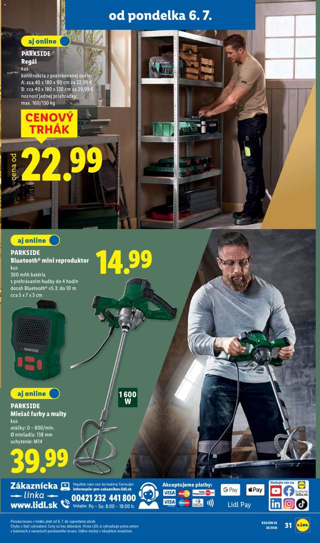 Nový Lidl leták od 06.07.