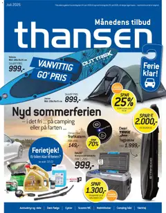 Eksempel på tilbudsavis Thansen - Tilbudsavis fra butik Thansen gyldig fra 24/06/2026