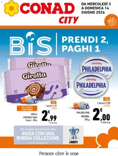 Anteprima dell'opuscolo Conad volantino City Campania dal negozio Conad valido da 04/06/2026