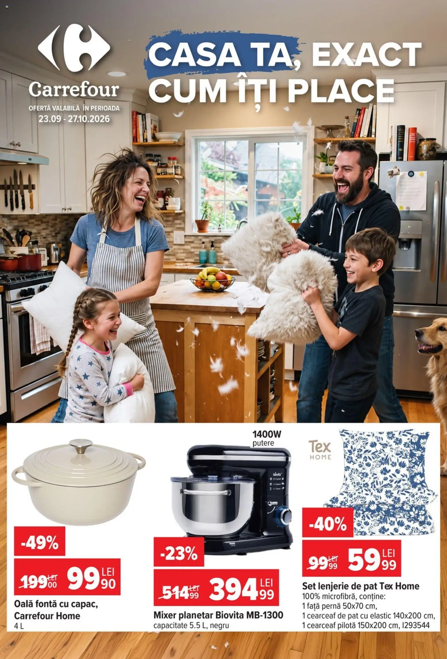 Previzualizarea de cataloage: Carrefour Carrefour Catalog Maison valabil de la 23.09.2026