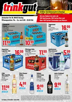 Vorschau von dem Prospekt des Geschäftes Trinkgut, gültig ab dem 27.04.2026