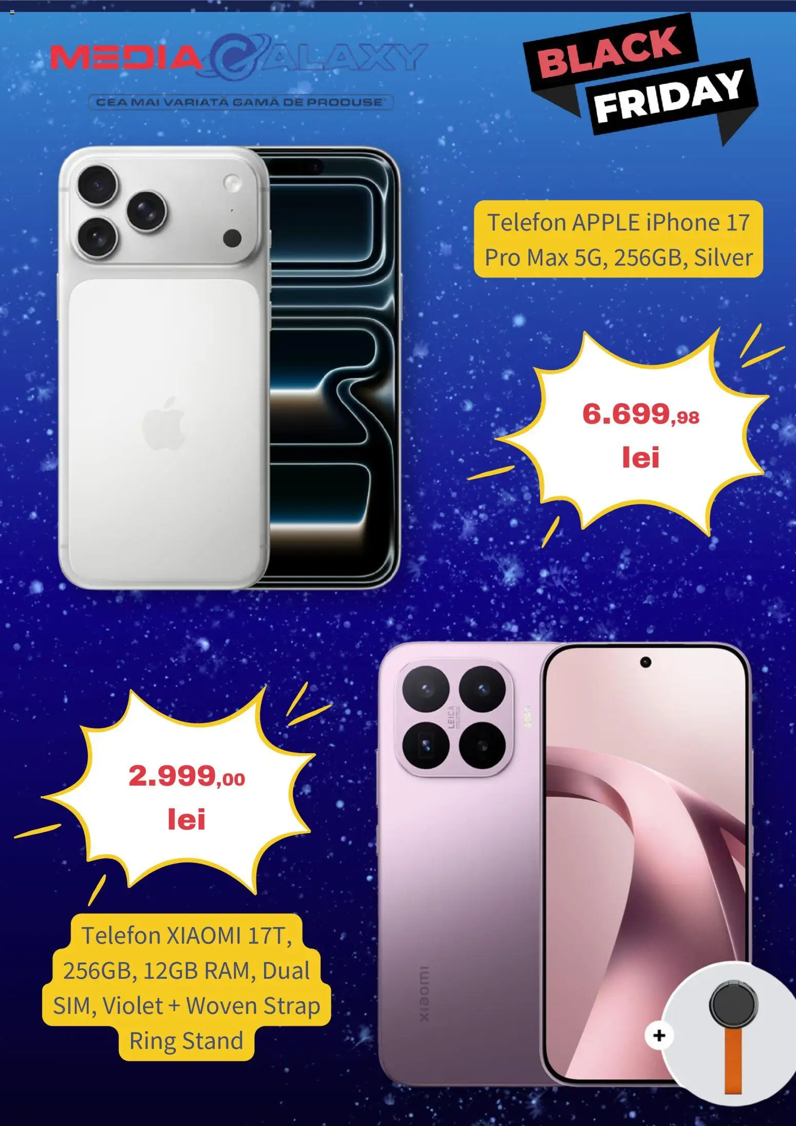 Previzualizarea de cataloage: Media Galaxy Media Galaxy Black Friday valabil de la 29.10.2026