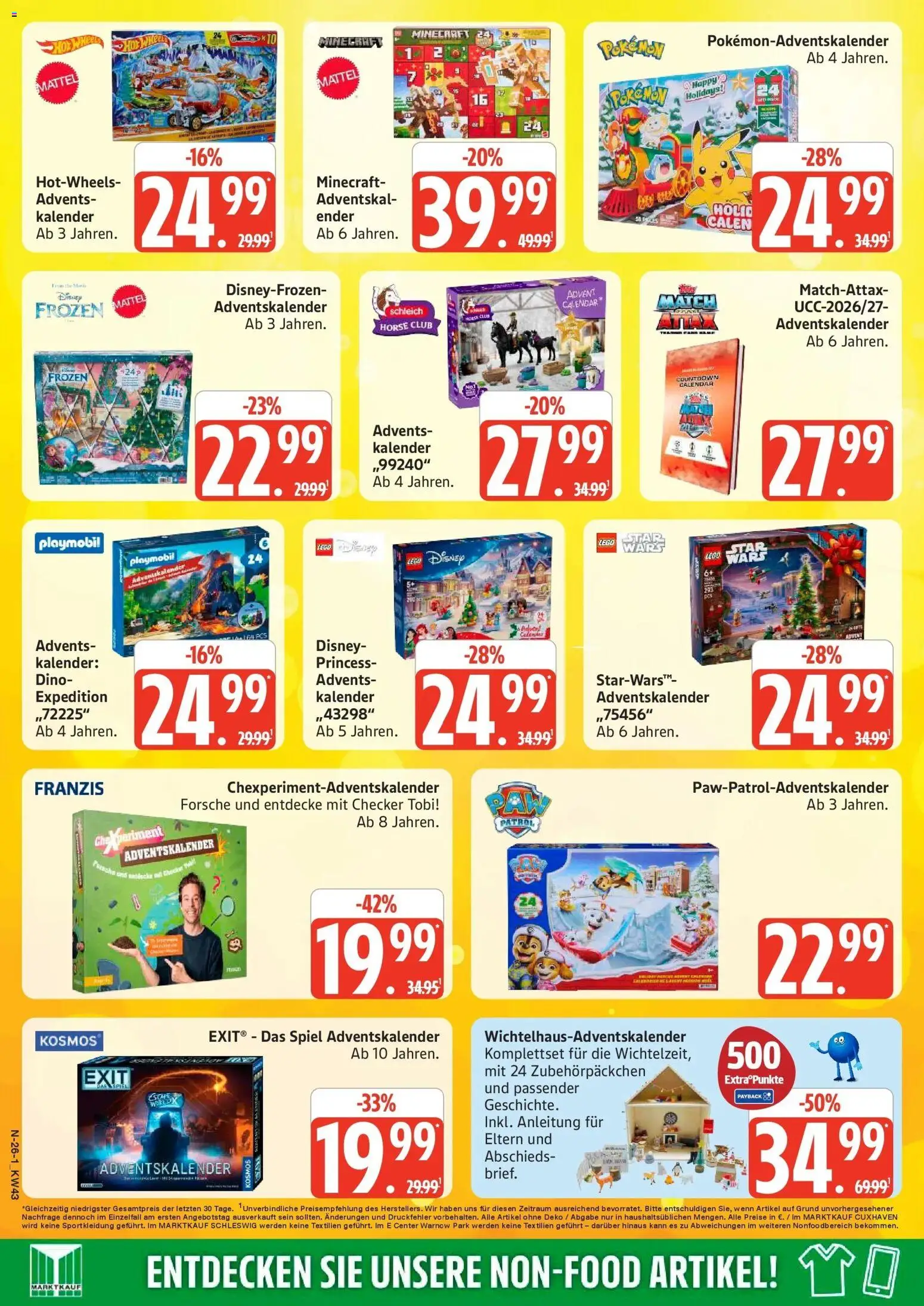 Vorschau von dem Prospekt des Geschäftes Marktkauf, gültig ab dem 19.10.2026