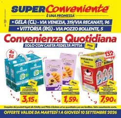 Anteprima dell'opuscolo SuperConveniente volantino Gela, Vittoria dal negozio SuperConveniente valido da 01/09/2026