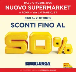 Anteprima dell'opuscolo Esselunga S volantino Roma dal negozio Esselunga S valido da 07/10/2026