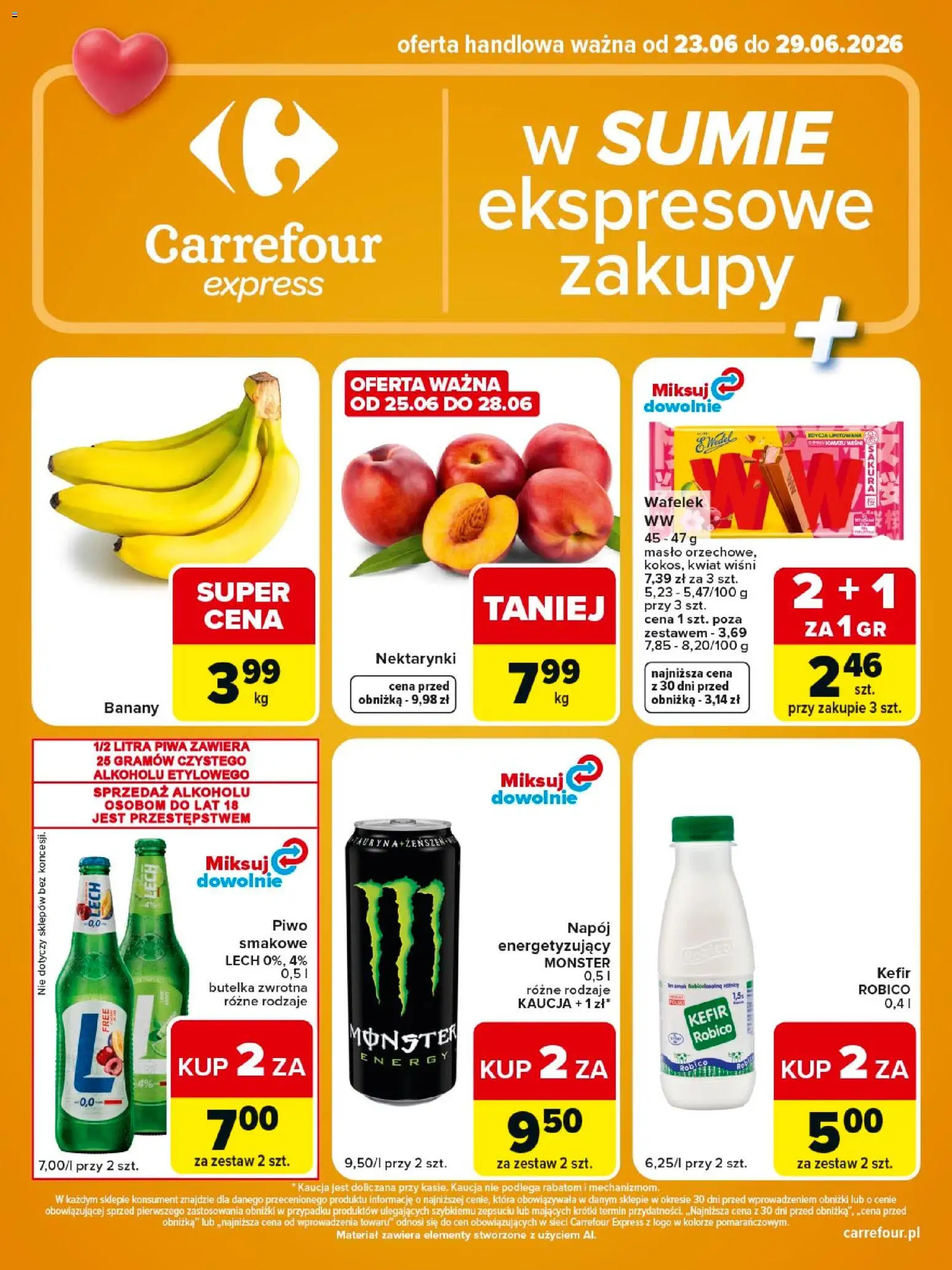 Pogląd gazetki "Carrefour gazetka - Express II" ze sklepu Carrefour ważnej od 23.06.2026