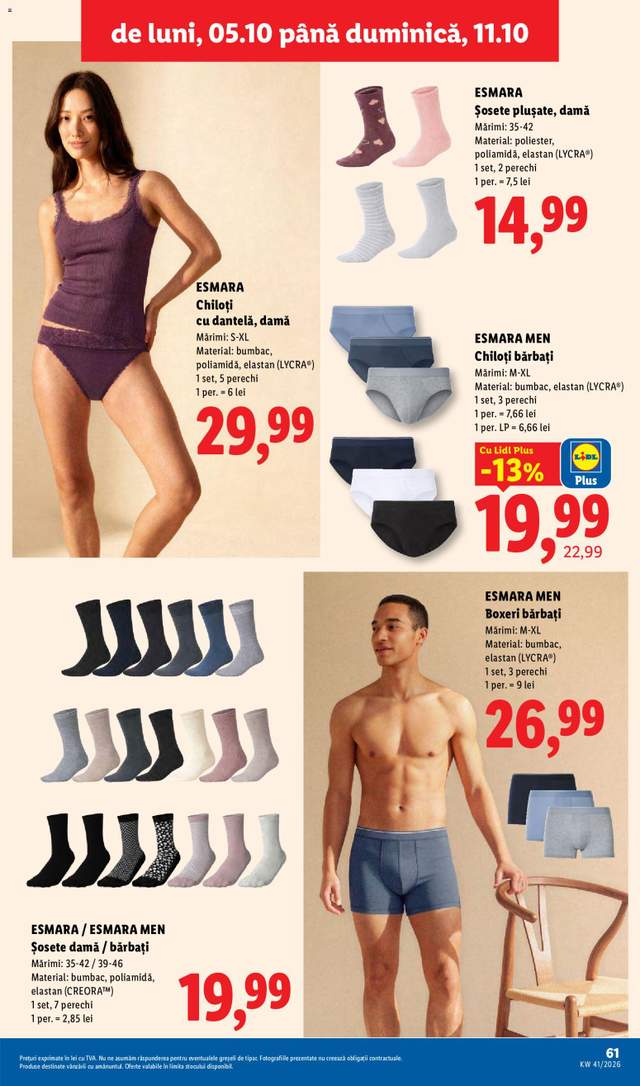 Noul catalog Lidl de la 05.10.