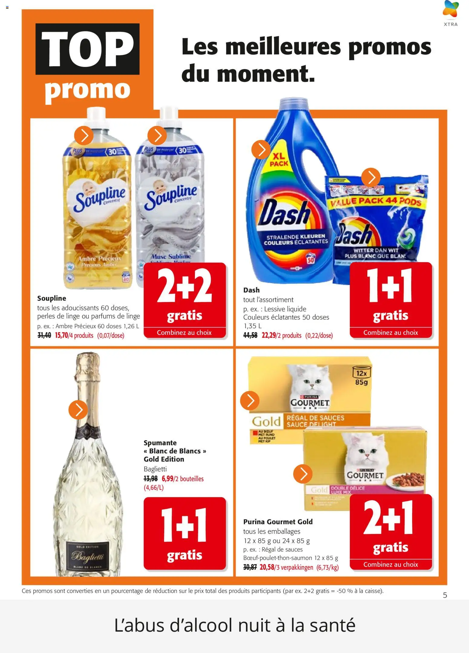 Prévisualisation de Colruyt catalogue du magasin Colruyt formulaire valide 23/09/2026 - Parfums, Lessive, Sauces, Dash, Soupline, Lessive Liquide