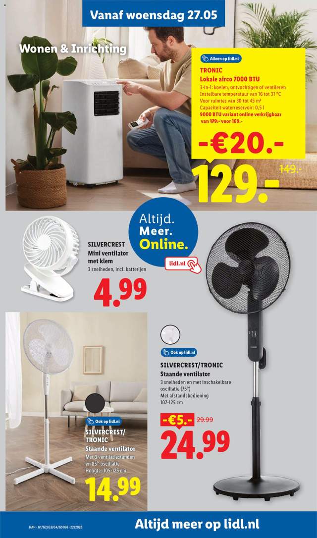 Nieuwe Lidl folder vanaf 25-05