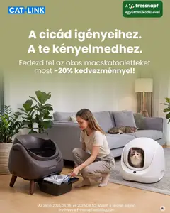 Fressnapf - Fressnapf akciós újság megtekintése, amely érvényes 2026.08.06.-től